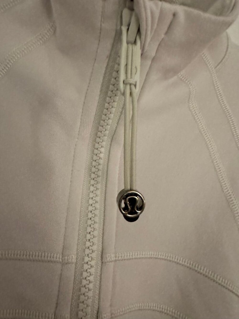 Lululemon White Full-Zip Hoodie Size M (8)